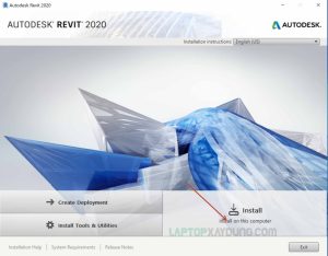cài Autodesk Revit 2020 full crack