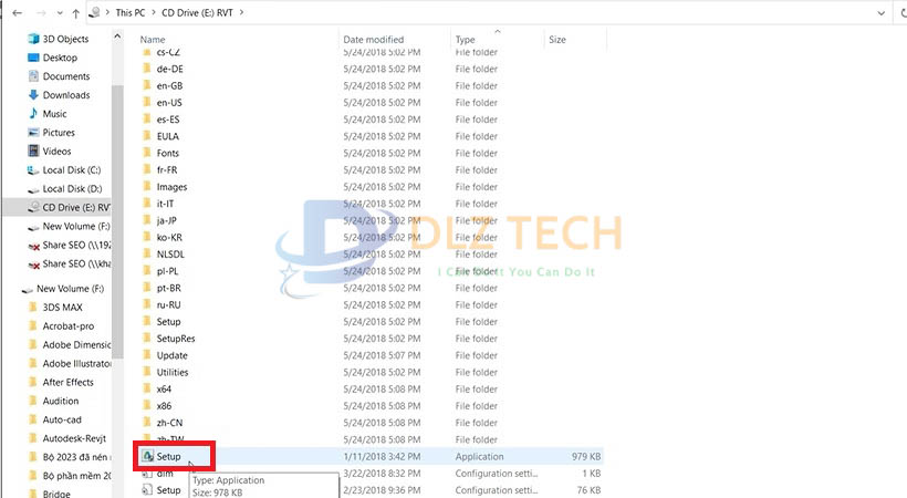 cài đặt Autodesk Revit 2019