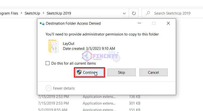 Hướng dẫn cài đặt Sketchup 2019
