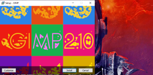 cài đặt GIMP 2020-5