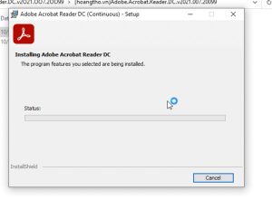 Hướng dẫn cài đặt Acrobat Reader 2021