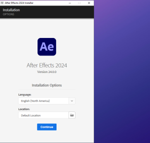 hướng dẫn cách tải after effects bước 2