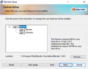 Cách tải Blender 2020