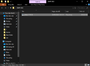Hướng dẫn tải và cài đặt GIMP 2022