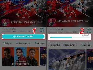 Cách Tải eFootball PES 2022 Mobile Trên Android