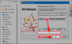 Cách tải MindMaple Lite