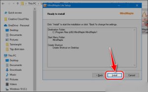 Cách tải MindMaple Lite