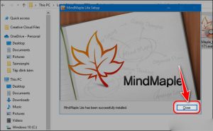 Cách tải MindMaple Lite