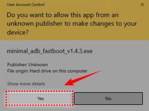 Cách tải Minimal ADB and Fastboot