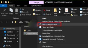 Cách tải Sony Vegas Pro 18