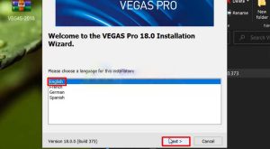 Cách tải Sony Vegas Pro 18