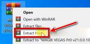 Cách tải Sony Vegas Pro 21