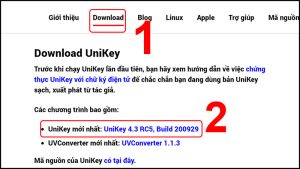 Cách tải Unikey Win 10