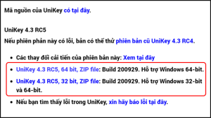 Cách tải Unikey Win 10