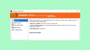 Garena Total là công cụ hỗ trợ tối ưu dành cho game thủ, giúp tăng cường trải nghiệm khi chơi game trên nền tảng Garena.