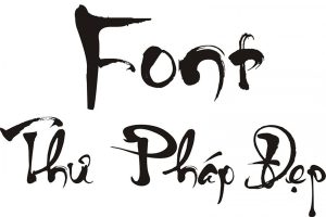 Font Thư Pháp là font chữ với nét uốn lượn tinh tế, mang đậm giá trị nghệ thuật và văn hóa truyền thống.