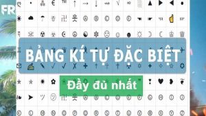 Kí tự đặc biệt FIFA Online 3, 4 giúp game thủ tạo phong cách riêng.