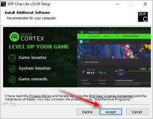 Hướng dẫn tải 3DP Chip