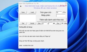Hướng dẫn tải Auto Click 2.0 không chiếm chuột