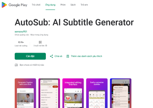 Hướng dẫn tải AutoSub một cách đơn giản và nhanh chóng