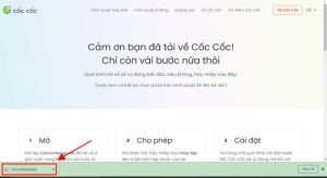 Hướng dẫn tải Cốc Cốc