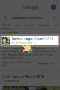 Hướng dẫn tải Dream League Soccer 2022 trên Android