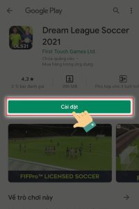 Hướng dẫn tải Dream League Soccer 2022 trên Android