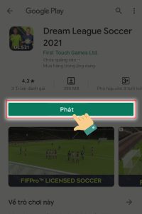 Hướng dẫn tải Dream League Soccer 2022 trên Android