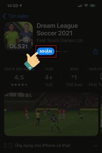 Hướng dẫn tải Dream League Soccer 2022 trên iOS