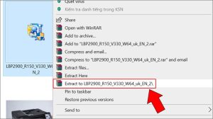 Hướng dẫn tải Driver Canon 2900