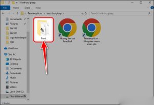 Hướng dẫn tải font thư pháp