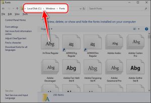 Hướng dẫn tải font thư pháp
