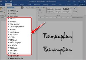 Hướng dẫn tải font thư pháp