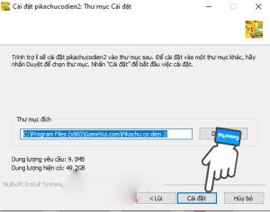 Hướng dẫn tải game Pikachu