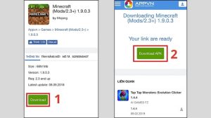 Hướng dẫn tải Minecraft 1.19.2 APK Tiếng Việt