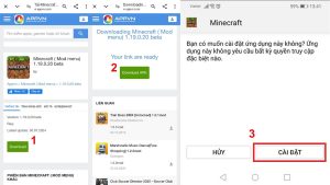 Sau khi cài đặt thành công Minecraft 1.19.20 APK Tiếng Việt, bạn có thể tận hưởng những trải nghiệm tuyệt vời trong một thế giới pixel đầy sáng tạo.