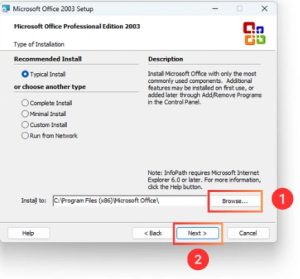 Hướng dẫn tải Office 2003