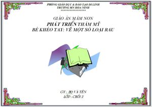 Hướng dẫn tạo mẫu bìa giáo án giúp bạn thiết kế trang bìa rõ ràng và chuyên nghiệp.