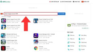 Tải Dream League Soccer 2022 trên PC thông qua giả lập