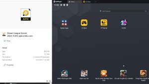 Tải Dream League Soccer 2022 trên PC thông qua giả lập