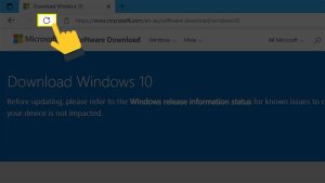 Tải Windows 10 trên Microsoft Edge