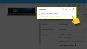 Tải Windows 10 trên Microsoft Edge