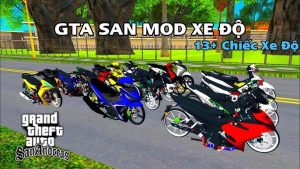 Mod xe độ phổ biến gồm xe thể thao, siêu xe và xe cổ điển.