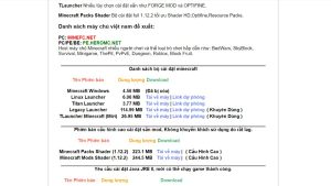 Cách tải Minecraft PC miễn phí